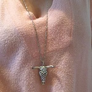 Bullhead skull chain .